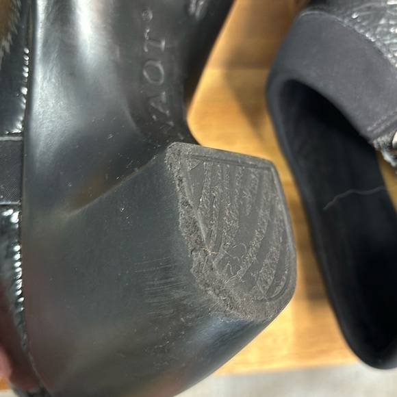 NOAT Patent Leather side zip Booties Size EU 37 US 6.5 - Picture 7 of 8